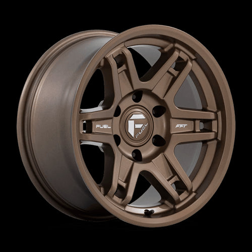 17X9 Fuel 1PC D837 Slayer Matte Bronze 5X127 5X5 ET-38 Wheel Rim - 0