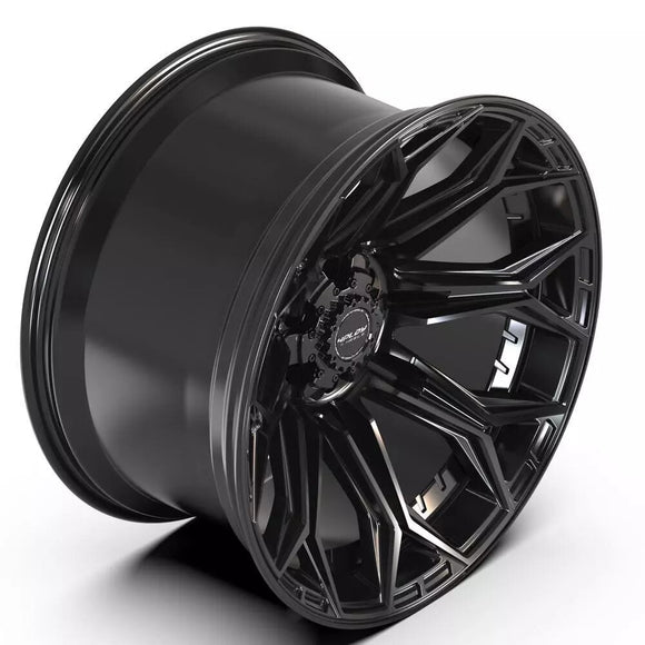 4Play Gen3 4P83 22x12 Black Wheel 6x139.7 ET-44 CB106.1