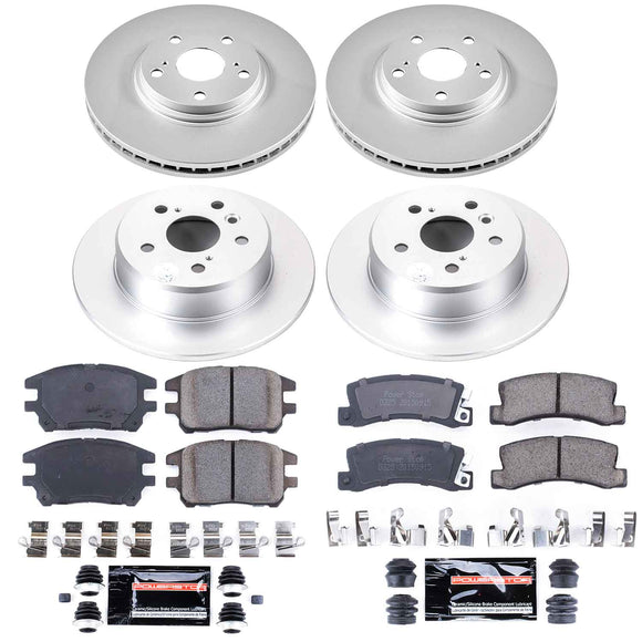 Z23 Daily Driver Premium Carbon-Fiber Ceramic Brake Pad and Fully Coated Rotor K