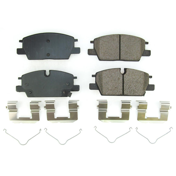 PowerStop Z17 Evolution Ceramic Brake Pads With Hardware
