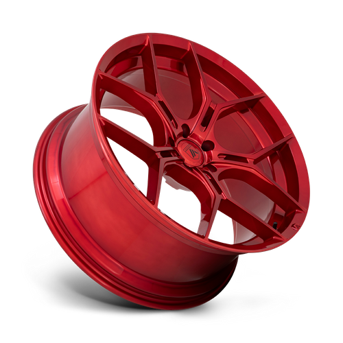 20X9 Asanti Black ABL-37 MONARCH Candy Red 5X112 ET38 wheel/rim