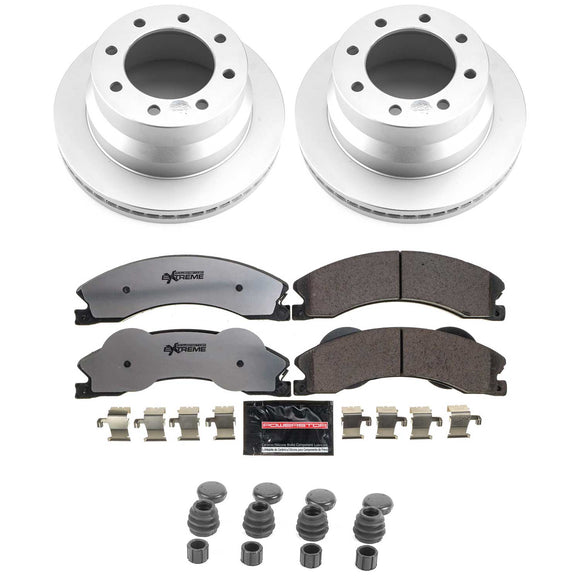 Z36 Truck & Tow Premium Carbon-Fiber Ceramic Brake Pad and Fully Coated Rotor Ki