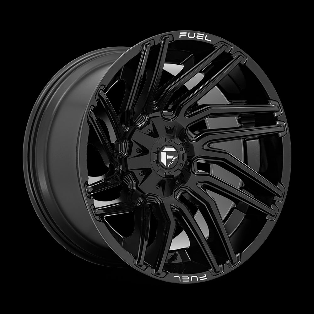 22X12 Fuel D776 Typhoon Gloss Black 5X139.7/5X150 ET-44 wheel/rim - 0