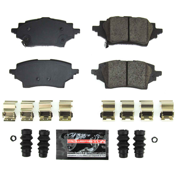 PowerStop Z23 Evolution Sport Carbon-Fiber Brake Pads With Hardware