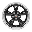 17" Replica Wheel FR01 Fits Ford Mustang Bullitt Rim 17x10.5 Black Wheel
