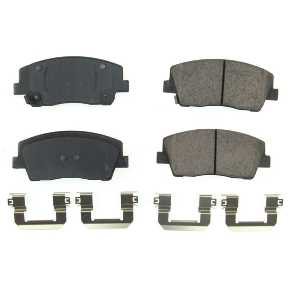 PowerStop Z17 Evolution Ceramic Brake Pads With Hardware