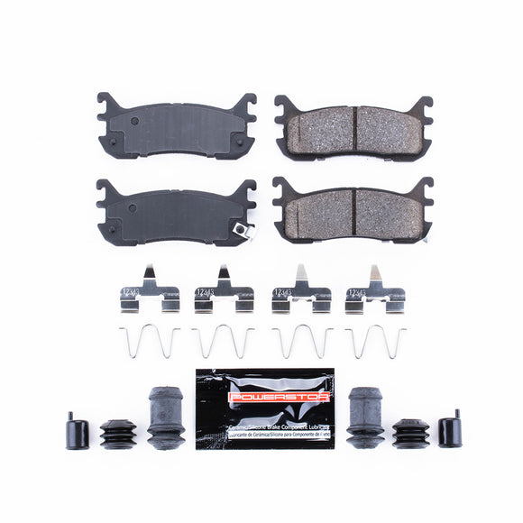 PowerStop Z23 Evolution Sport Carbon-Fiber Brake Pads With Hardware