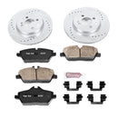 PowerStop Z23 Daily Driver Carbon-Fiber Ceramic Brake Pad and Drilled & Slotted
