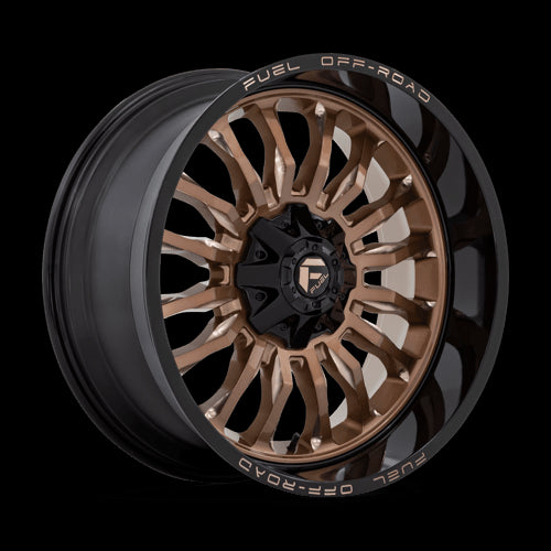 22X10 Fuel 1PC D797 ARC Bronze 6X135 6X139.7 6X5.5 ET-18 Wheel Rim - 0