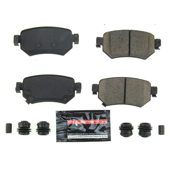 PowerStop Z23 Evolution Sport Carbon-Fiber Brake Pads With Hardware