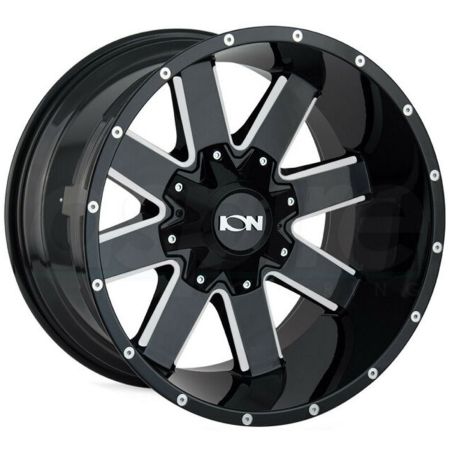 18x9 ION 141 Gloss Black Milled 5x150/139.7 ET18 wheel/rim