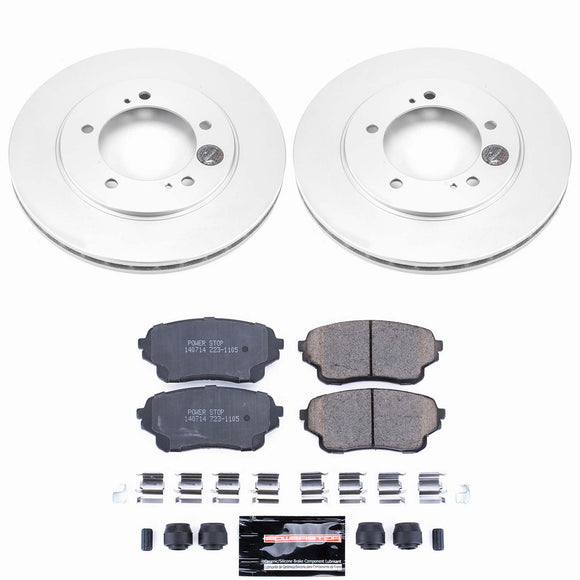 Z23 Daily Driver Premium Carbon-Fiber Ceramic Brake Pad and Fully Coated Rotor K