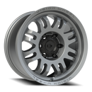 17x9 Vision 409 Inferno Gray Wheel 6x139.7 ET12 CB110