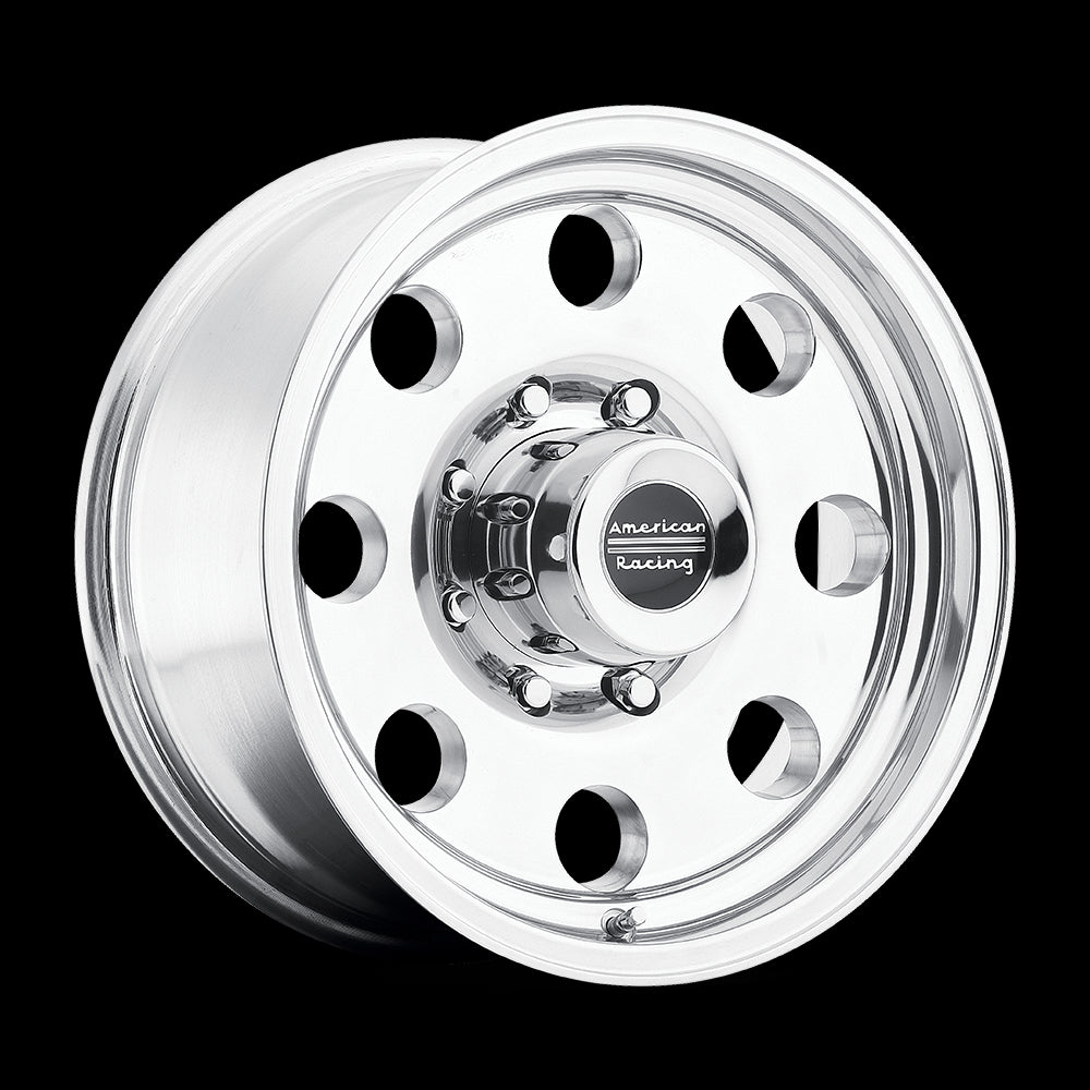 17X9 American Racing Baja Polished Wheel/Rim 8x165.1 17-9 ET-12 - 0