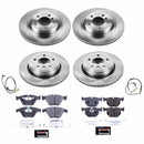 PowerStop Track Day High-Performance Brake Pad and Rotor Kit