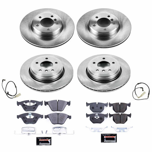 PowerStop Track Day High-Performance Brake Pad and Rotor Kit