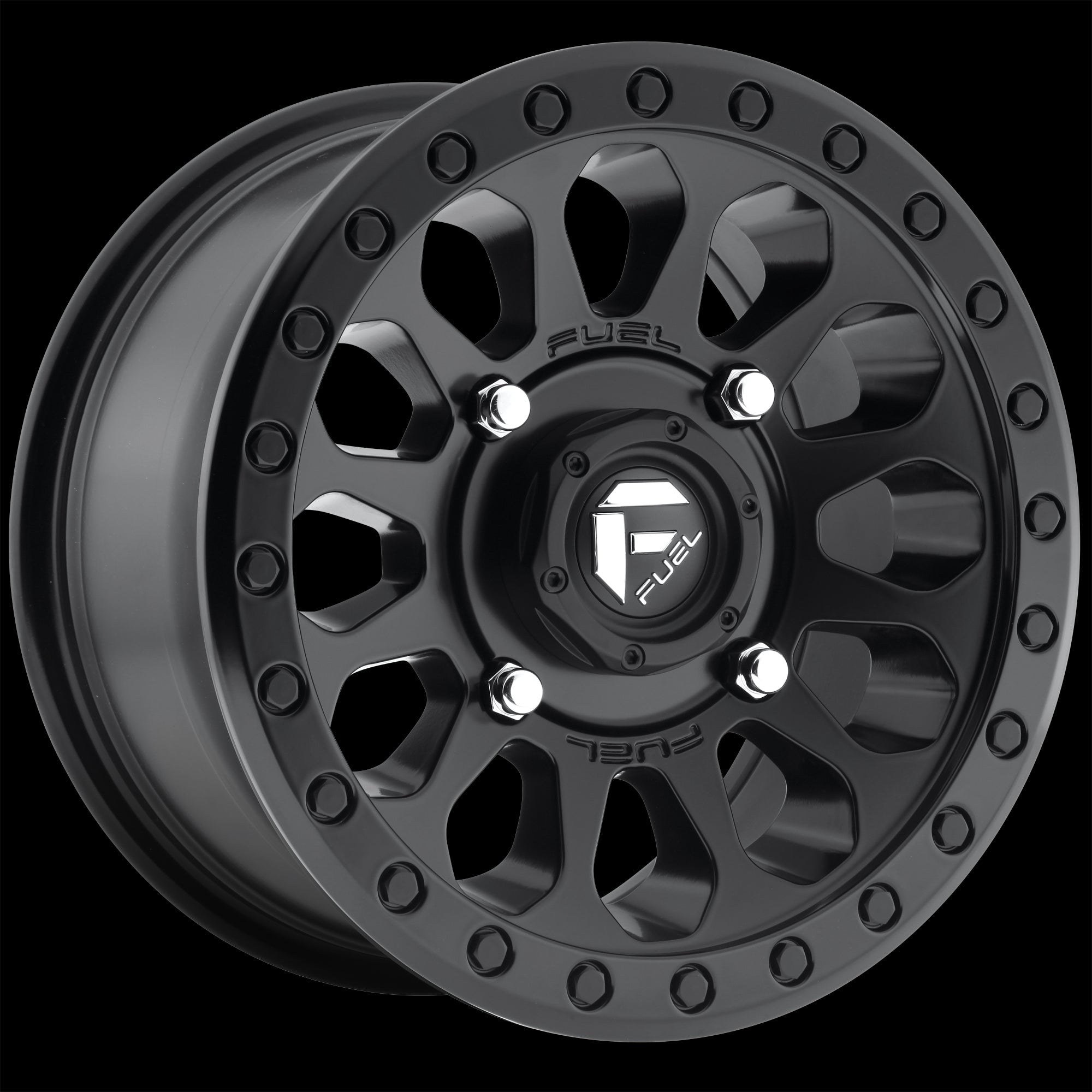 20X9 Fuel D579 Vector Matte Black 8X165.1 ET1 wheel/rim