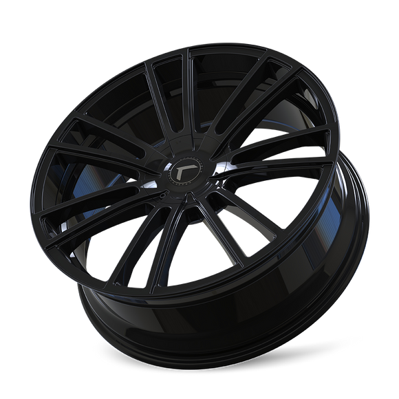 20x8.5 Kraze Spectra Gloss Black 5x110 ET38 CB72.62 Wheel Rim