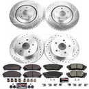 PowerStop Z23 Daily Driver Carbon-Fiber Ceramic Brake Pad and Drilled & Slotted