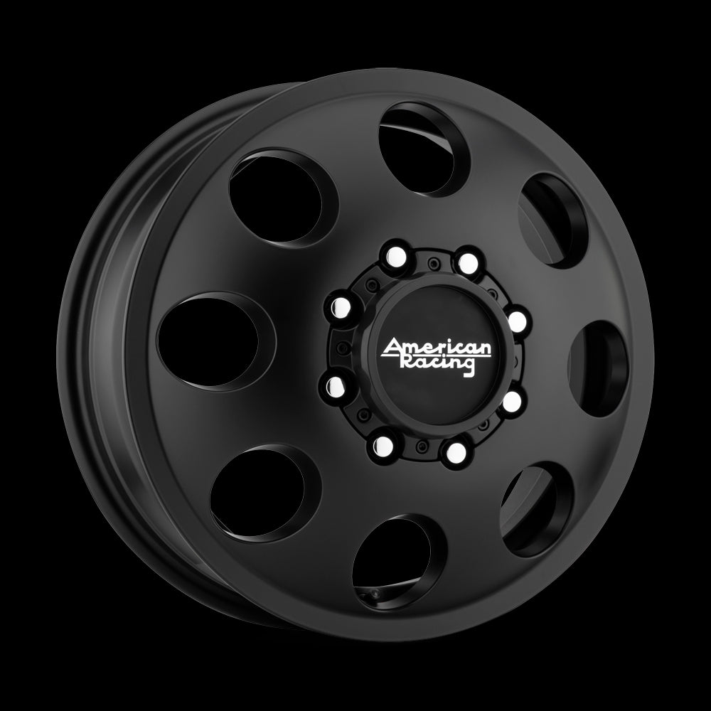 16X6 American Racing AR204 BAJA DUALLY S-BLK 8X165.1 ET111 wheel/rim