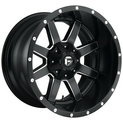 18X9 Fuel D538 Maverick Matte Black Milled 6X120/6X139.7 ET19 wheel/rim