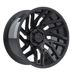 22x10 TIS 554B Black 8x170 ET-19 Wheel Rim