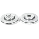 PowerStop Evolution Drilled Slotted Rotors Pair Front For Pontiac G8