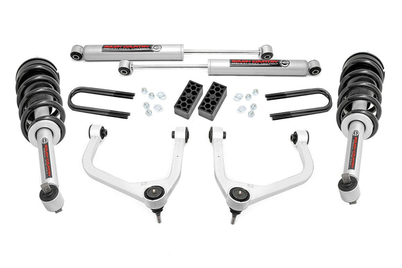Rough Country 3.5" Lift Kit For Chevy Silverado 1500 2WD 4WD 22-23