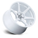 18x8.5 Motegi MR160 Battle VI Matsuri White Pearl 5x114.3 ET22 CB72.56 Wheel Rim