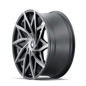 22X9.5 Mazzi Big Easy Black-Matte Wheel/Rim 5x115 ET18 372-22988TM