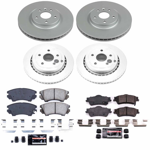 Z23 Daily Driver Premium Carbon-Fiber Ceramic Brake Pad and Fully Coated Rotor K