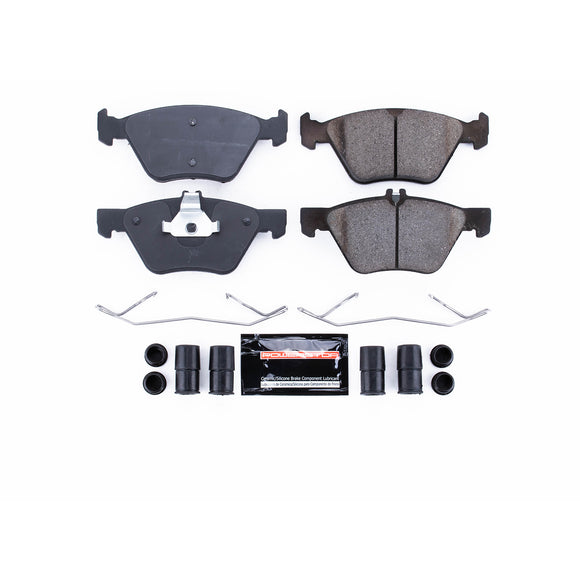 PowerStop Z23 Evolution Sport Carbon-Fiber Brake Pads With Hardware