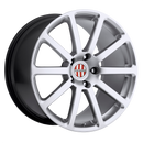 19x11 Victor Zehn Silver Wheel/Rim 5x130 5-130 19-11 Porsche ET36-3