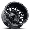 20x8.25 MTX Banshee Gloss Black 10x225 ET-185 CB170.13 Wheel