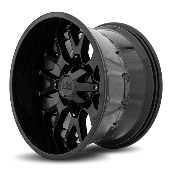 20x12 Hardrock Affliction Gloss Black 5x139.7/150 ET-44 wheel/rim
