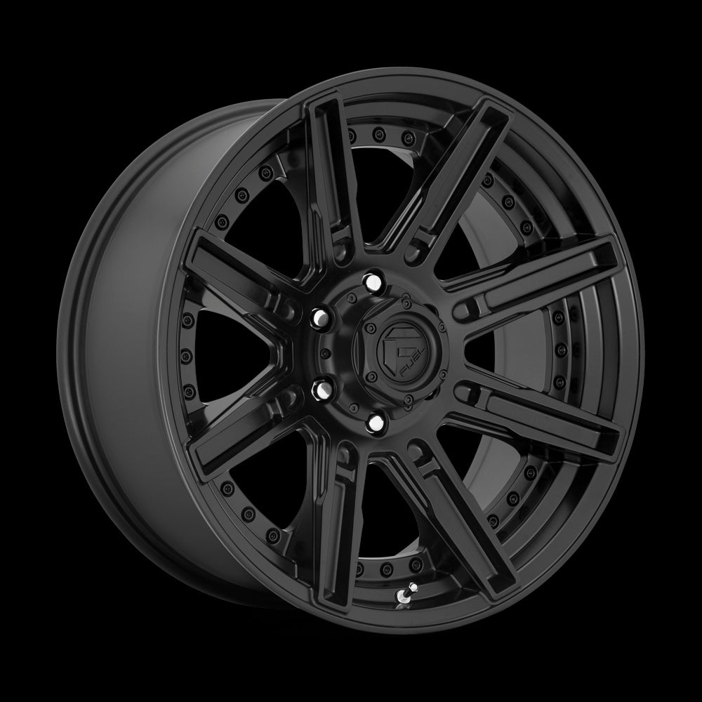 20X10 Fuel D709 ROGUE Matte Black 5X127 ET-18 wheel/rim