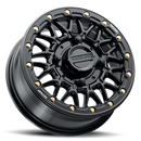 15x8 Raceline A15GB Omega Gloss Black 4x156 ET0 CB132.5 Wheel