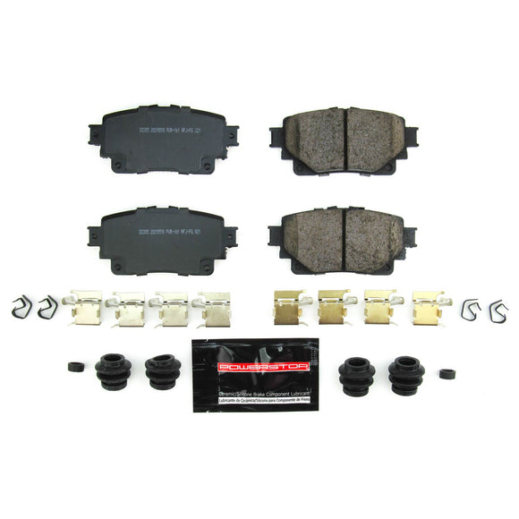 PowerStop Z23 Evolution Sport Carbon-Fiber Brake Pads With Hardware