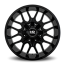20x12 Hardrock Commander Gloss Black 5x127/139.7 ET-51 wheel/rim