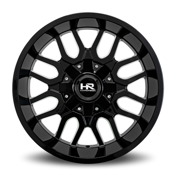 20x12 Hardrock Commander Gloss Black 5x127/139.7 ET-51 wheel/rim