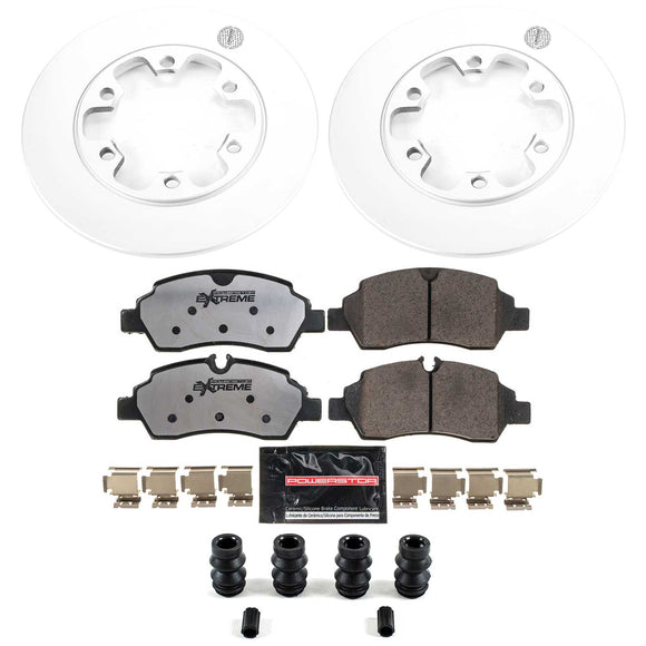 Z36 Truck & Tow Premium Carbon-Fiber Ceramic Brake Pad and Fully Coated Rotor Ki