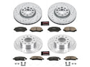 PowerStop Z23 Daily Driver Carbon-Fiber Ceramic Brake Pad and Drilled & Slotted