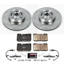 PowerStop OE Stock Replacement Low-Dust Ceramic Brake Pad and Rotor Kit
