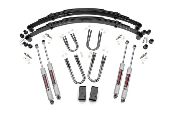 Rough Country 3" Lift Kit For Jeep Grand Wagoneer J10 J20 Wagoneer 4WD