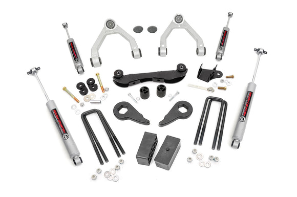 2-3 Inch Lift Kit - Rear Blocks - Chevy/GMC C1500/K1500 Truck/SUV (88-99)