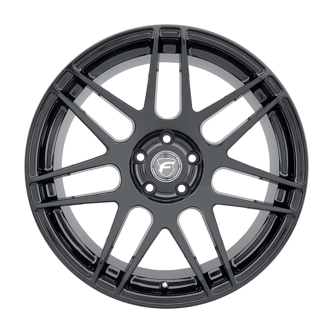 19x12 Forgestar F14 Gloss Black 5x120.65 5x4.75 ET50 Wheel Rim - 0