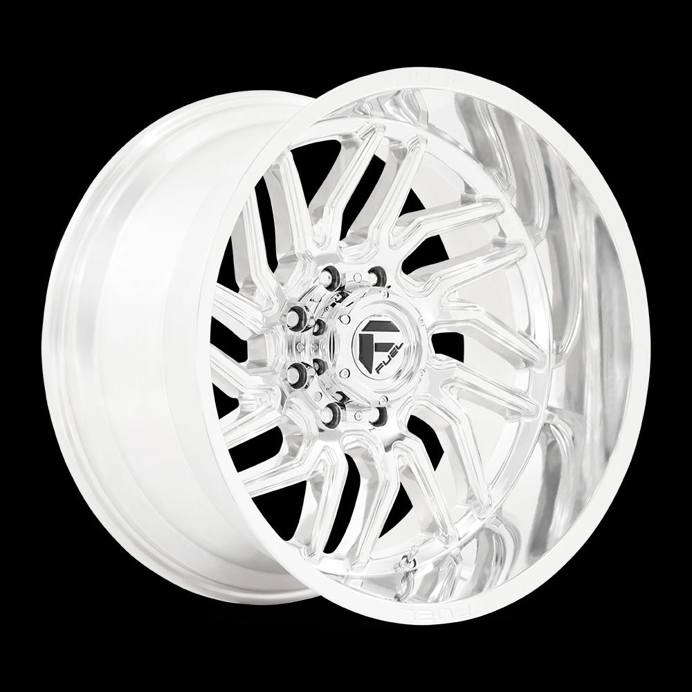 22X12 Fuel 1PC D809 Hurricane Polished 8X165.1 8X6.5 ET-44 Wheel Rim