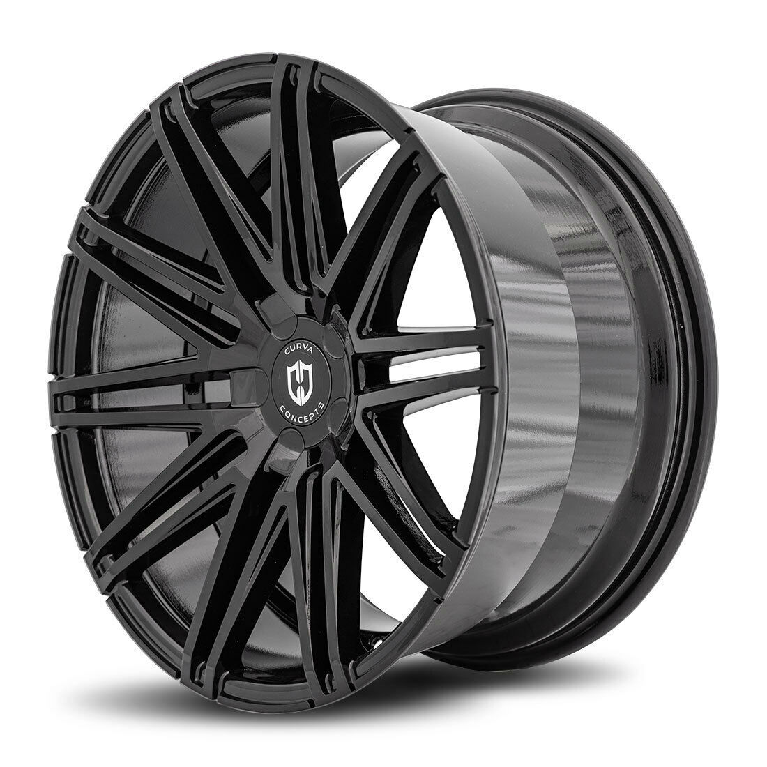 22x9 Curva C48 Gloss Black 5x115 ET15 wheel/rim