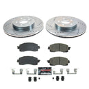 PowerStop Z23 Daily Driver Carbon-Fiber Ceramic Brake Pad and Drilled & Slotted