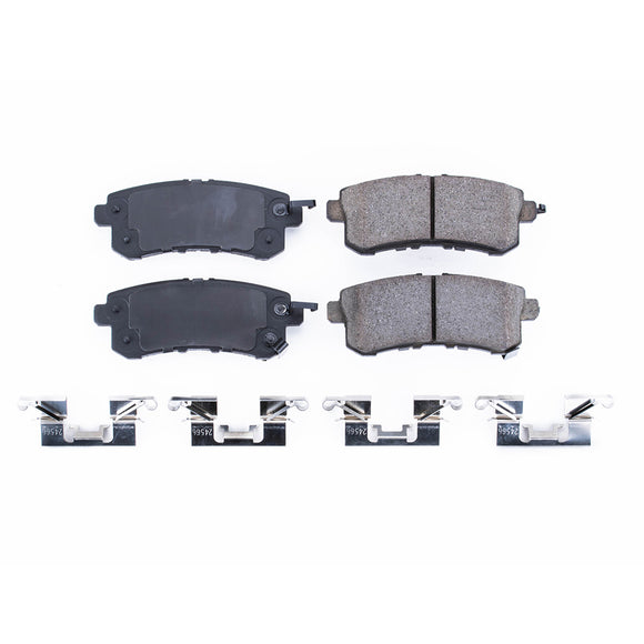 PowerStop Z17 Evolution Ceramic Brake Pads With Hardware
